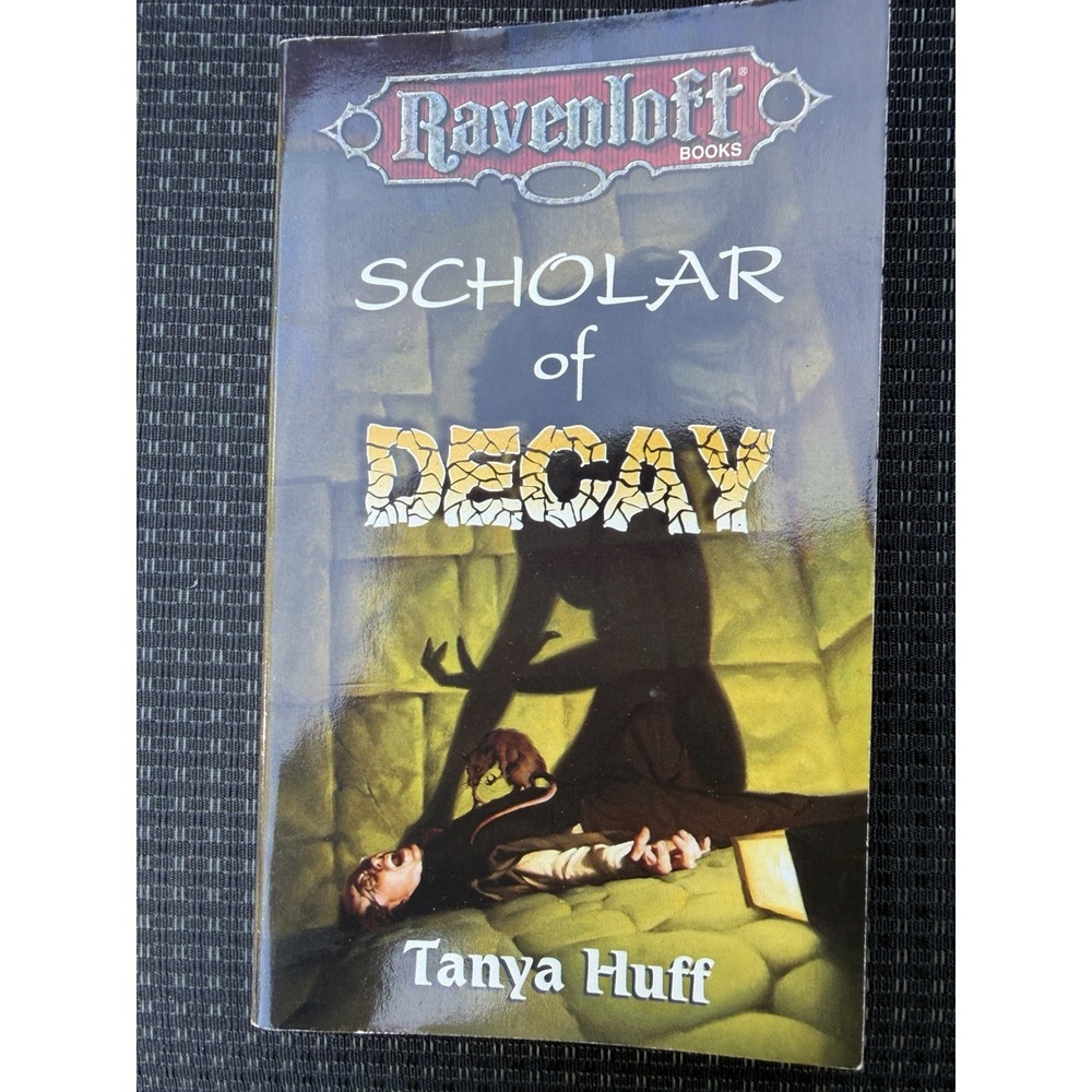 Rare Scholar of Decay by Tanya Huff TSR D&D Gothic Horror Dark Ravenloft SC 1995